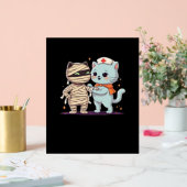 かわいいハロウィーンパルスマイラ&ナース猫オーバーサイズ アクリルサイン (ウェディング)