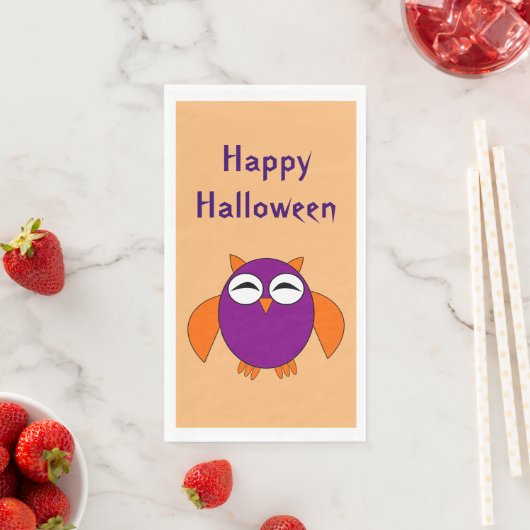 かわいいハロウィーンフクロウカスタムル (インサイチュ)