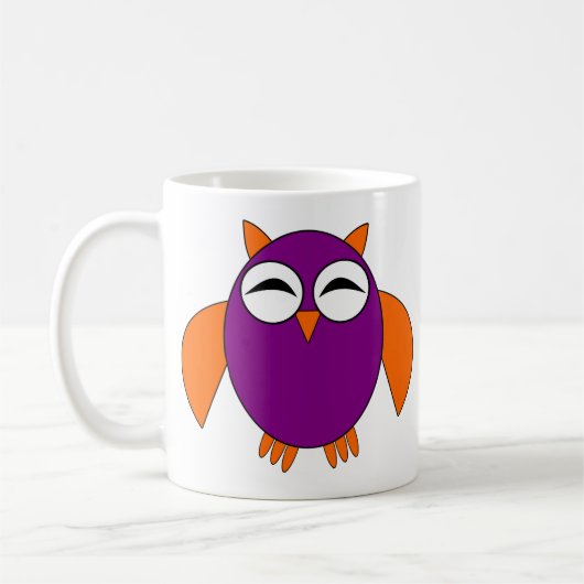 かわいいハロウィーンフクロムグ コーヒーマグカップ (左)