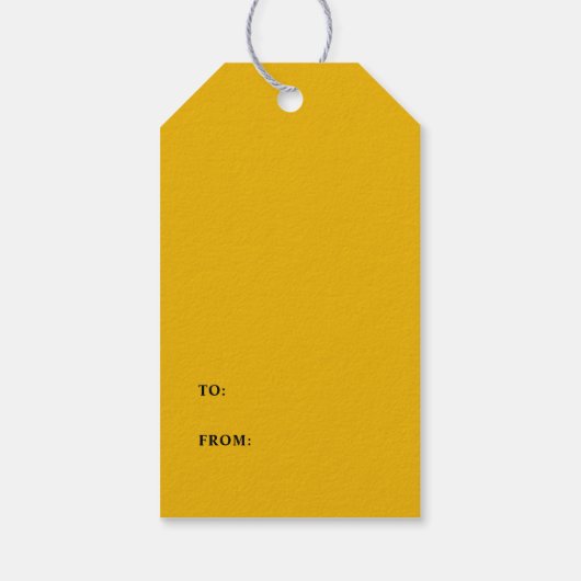 かわいいハロウィーンブラックカボチャ&こうもりパターン ギフトタグ (裏面)