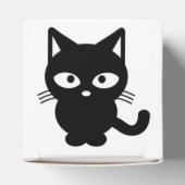 かわいいハロウィーンブラックキャット子猫 フェイバーボックス (上部)