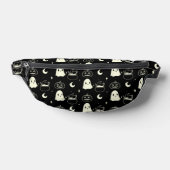 かわいいハロウィーンブー幽霊パターン ファニーパック (レイダウン)