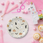 かわいいハロウィーンプレートキッズパーティー用品 ペーパープレート (パーティー)