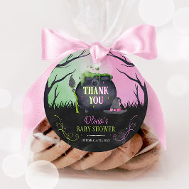 かわいいハロウィーンベイビーシャワーメッセージカード フェイバータグ