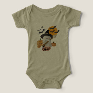 かわいいハロウィーンベビーの衣装 – BooGhostとカボチャ