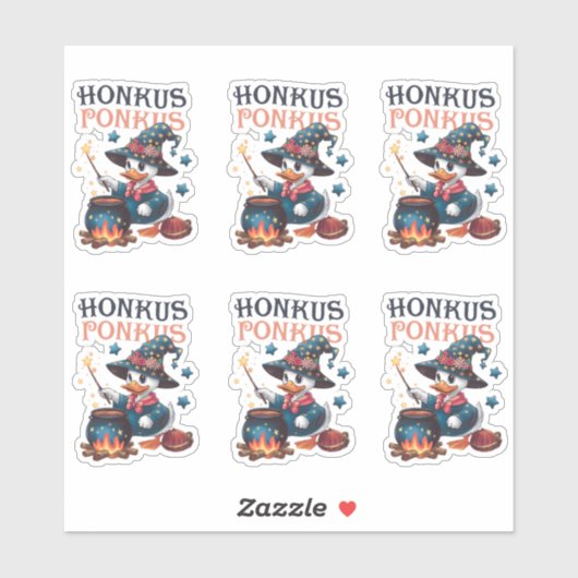 かわいいハロウィーンホンカスポンカス シール (シート)