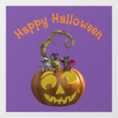 かわいいハロウィーンマウストリオ ウィンドウサイン (シート)