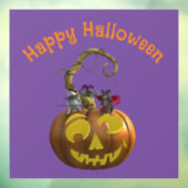 かわいいハロウィーンマウストリオ ウィンドウサイン (シート3)