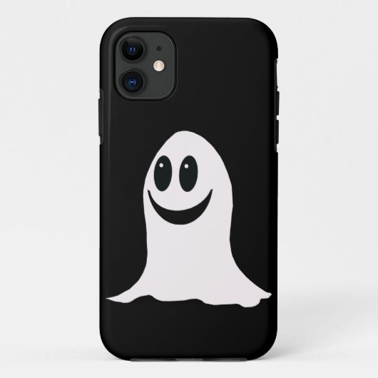 かわいいハロウィーンマンガ幽霊 Case-Mate iPhoneケース (裏面)