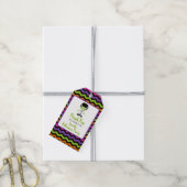 かわいいハロウィーンモンスターガールハローウィンパーティ ギフトタグ (より糸付き)