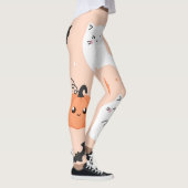 かわいいハロウィーンモンスターレギンス レギンス (右)