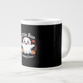 かわいいハロウィーン妊娠のお知らせ ジャンボコーヒーマグカップ (正面右)