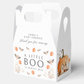 かわいいハロウィーン小さなブー赤ちゃんシャワー フェイバーボックス (オープン)