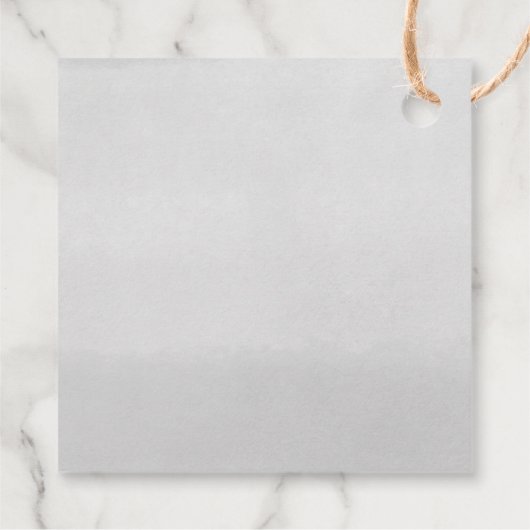 かわいいハロウィーン幽霊カボチャの赤ちゃんシャワー フェイバータグ (裏面)