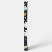 かわいいハロウィーン幽霊パターン SAMSUNG GALAXYケース (左側面)