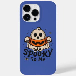 かわいいハロウィーン幽霊レトロ:不気味私に話す Case-Mate iPhone 14 PRO MAXケース