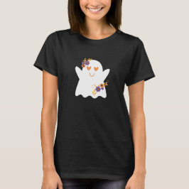 かわいいハロウィーン幽霊 Tシャツ