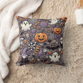 かわいいハロウィーン模様クッション クッション (ブランケット)