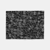 かわいいハロウィーン毛布 フリースブランケット (正面(横))