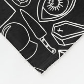 かわいいハロウィーン毛布 フリースブランケット (角)