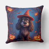 かわいいハロウィーン犬 クッション (裏面)