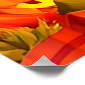 かわいいハロウィーン犬 ポスター (角)