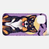かわいいハロウィーン犬 Case-Mate iPhoneケース (裏面 (横))