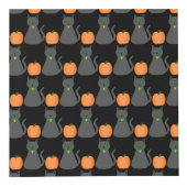 かわいいハロウィーン猫とカボチャカスタムン フォトキューブ (右)