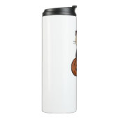 かわいいハロウィーン猫とカボチャ特大Tシャツ タンブラー (回転左)