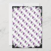 かわいいハロウィーン猫と犬のパーティの招待状 招待状 (裏面)