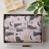 かわいいハロウィーン猫オレンジ 薄葉紙 (ギフト)