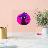 かわいいハロウィーン猫オーバーサイズTシャツ アクリルサイン (ウェディング)