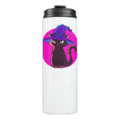 かわいいハロウィーン猫オーバーサイズTシャツ タンブラー (正面)