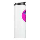 かわいいハロウィーン猫オーバーサイズTシャツ タンブラー (回転左)