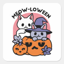 かわいいハロウィーン猫デザイン
