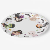 かわいいハロウィーン紙プレート、パーティー用品 ペーパープレート (アングル)