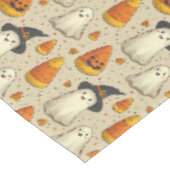 かわいいハロウィーン装飾のオバケ テーブルクロス (アングル)