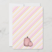 かわいいハロウィーン誕生日パーティー 招待状 (裏面)