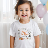 かわいいハロウィーン誕生日ブー!僕はベビーTシャツ二つ ベビーTシャツ