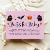 かわいいハロウィーン赤ちゃんシャワーベビー エンクロージャーカード