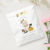 かわいいハロウィーン赤面幽霊リトルブベビーシャワー フェイバーバッグ (封をした状態)