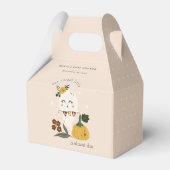 かわいいハロウィーン赤面幽霊リトルブベビーシャワー フェイバーボックス (裏面サイド)