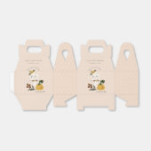 かわいいハロウィーン赤面幽霊リトルブベビーシャワー フェイバーボックス (折り畳みなし)