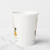 かわいいハロウィーン赤面幽霊リトルブベビーシャワー 紙コップ (右)