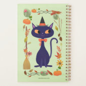 かわいいハロウィーン魔猫 プランナー手帳 (裏面)