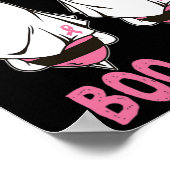 かわいいハロウィーン10月の乳がん認識度Sav ポスター (角)