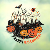 かわいいハロウィーン ウィンドウサイン (シート3)