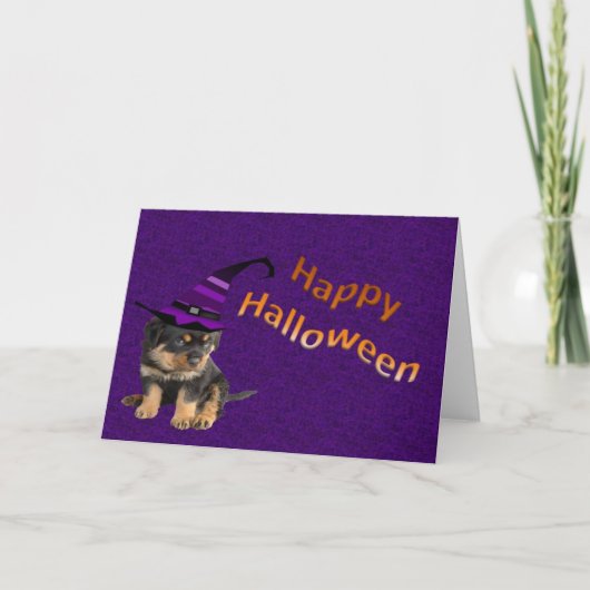 かわいいハロウィーン カード (正面)