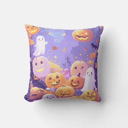 かわいいハロウィーン クッション (正面)