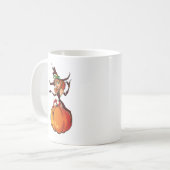 かわいいハロウィーン コーヒーマグカップ (正面左)